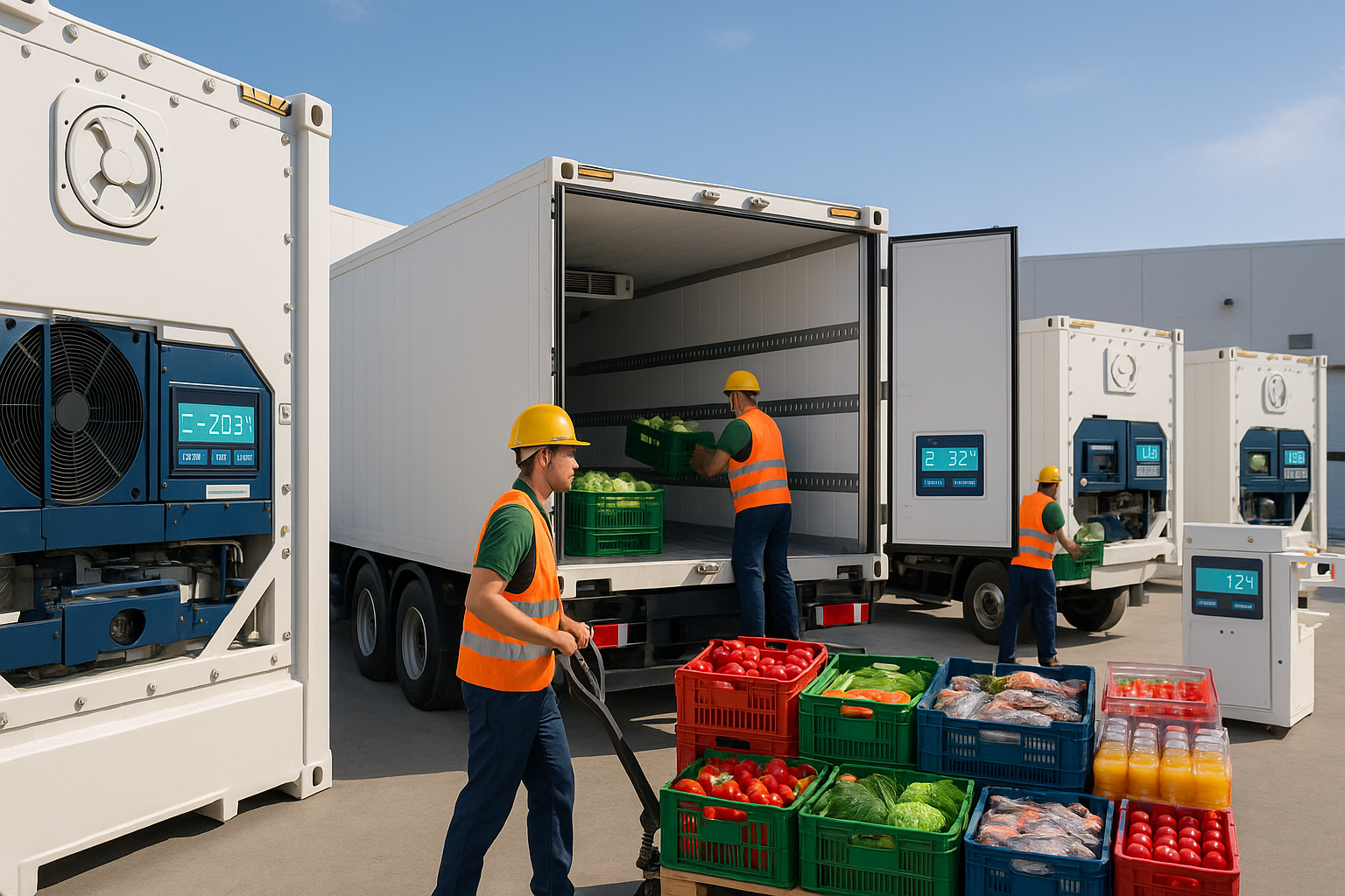 ภาชนะห้องเย็นถูกนำมาใช้ในการขนส่งอาหารและเครื่องดื่มอย่างไร