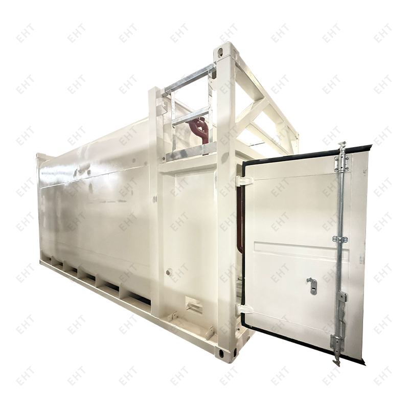 ภาชนะบรรจุของเหลวน้ำมัน ISO ขนาด 20 ฟุต