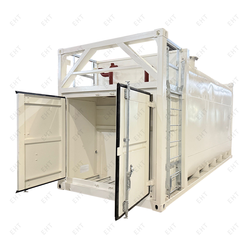 ภาชนะบรรจุของเหลวน้ำมัน ISO ขนาด 20 ฟุต